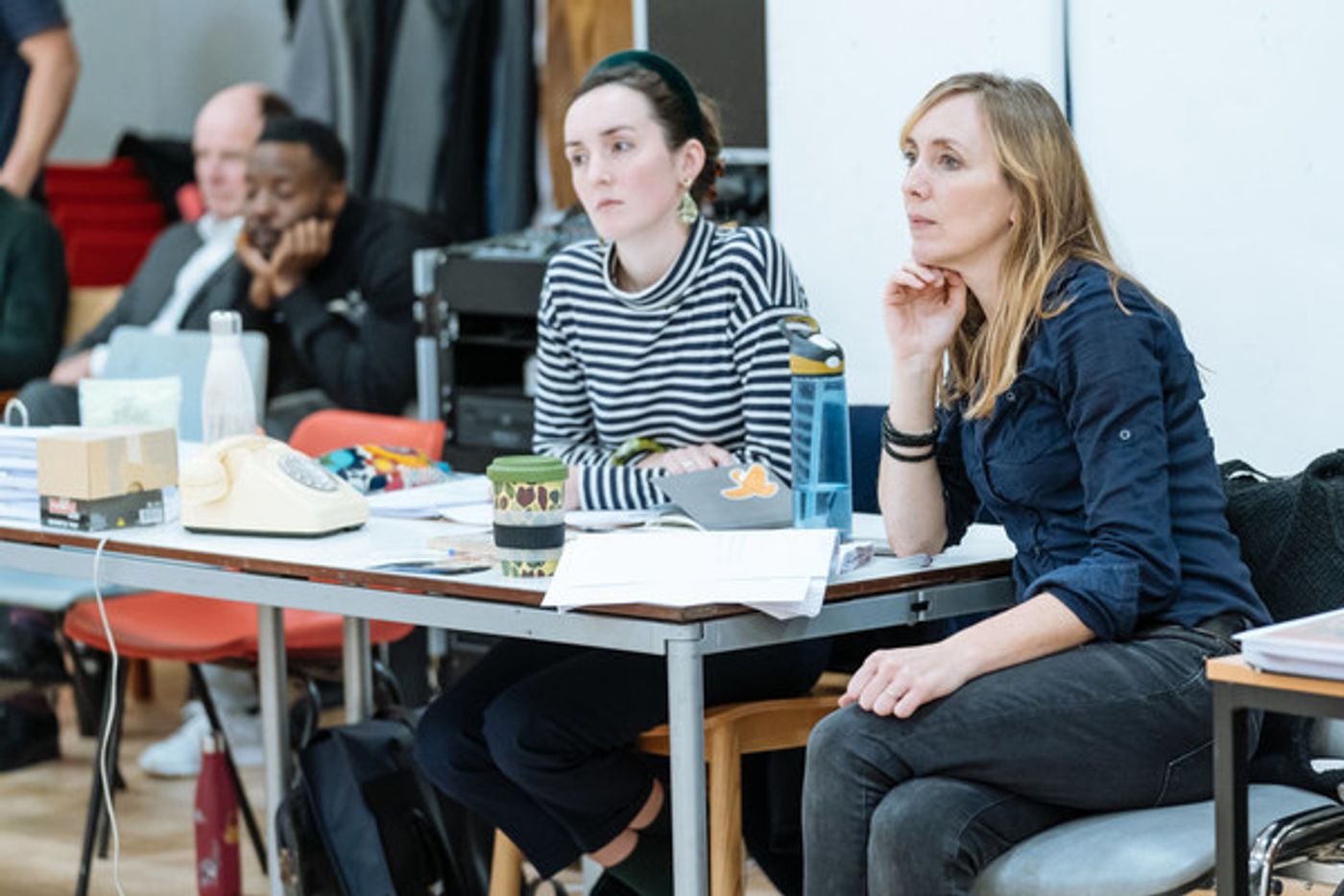 Photo Flash: Inside Rehearsal For RAVENS: SPASSKY VS. FISCHER at Hampstead Theatre  Image