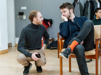 Robert Emms and Ronan Raftery Photo