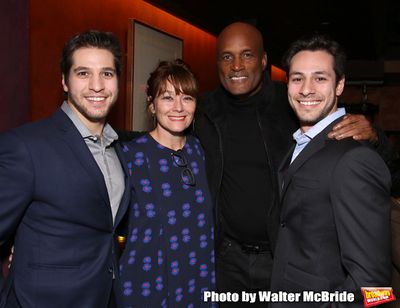 Jeff Kuperman, Erica Schmitd, Kenny Leon and Rick Kuperman Photo