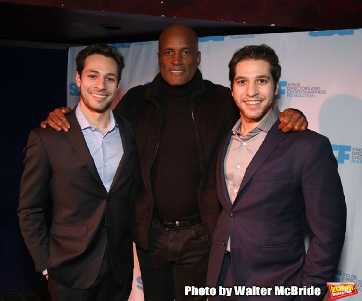 Rick Kuperman, Kenny Leon and Jeff Kuperman at 