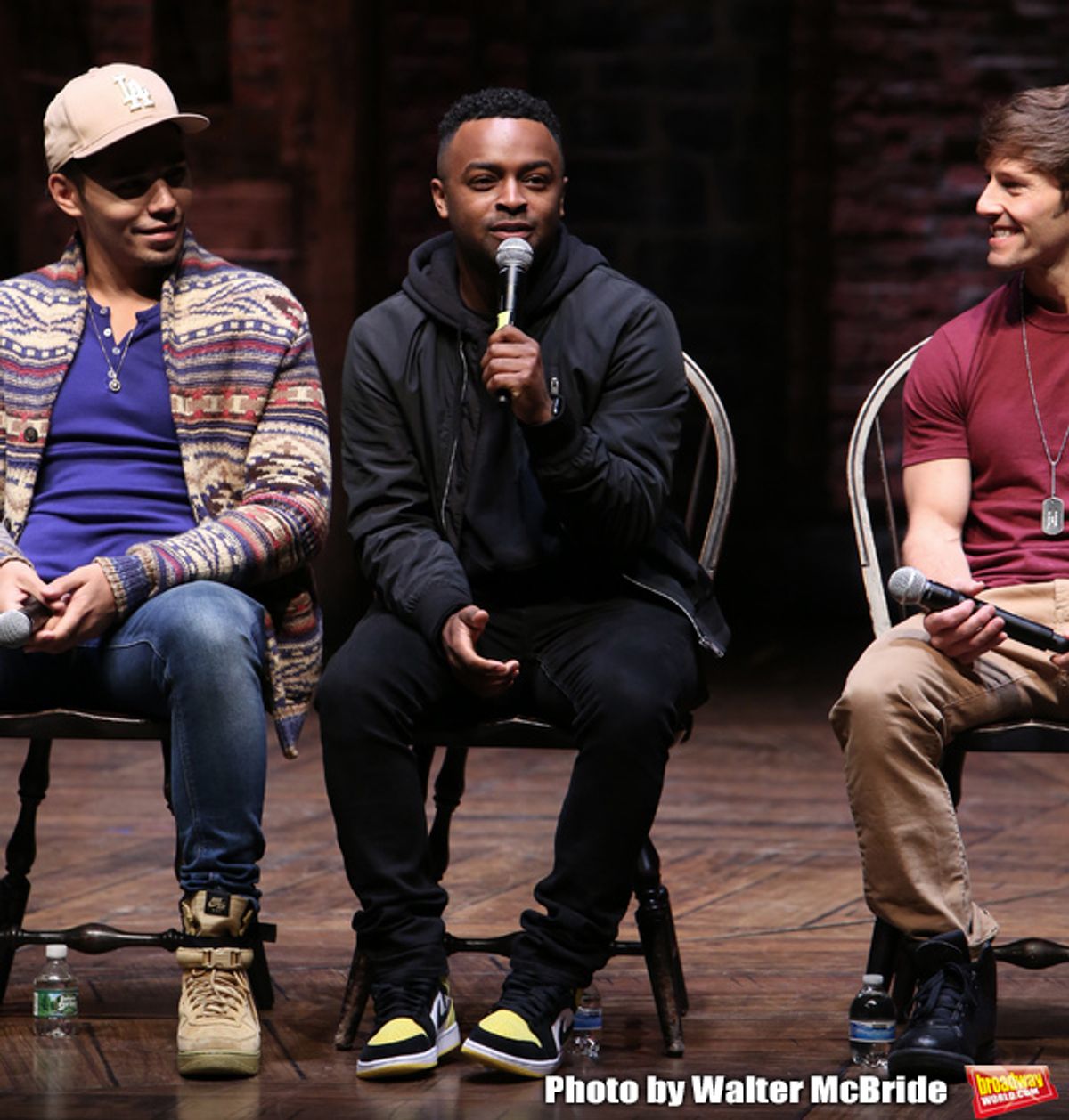 Anthony Lee Medina, Jimmie â€"JJâ€ Jeter and Thayne Jasperson at 