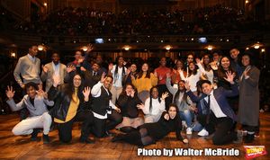 Gabriella Sorrentino with Student performers @ BroadwayWorld Gabriella Sorrentino with Student performers Photo