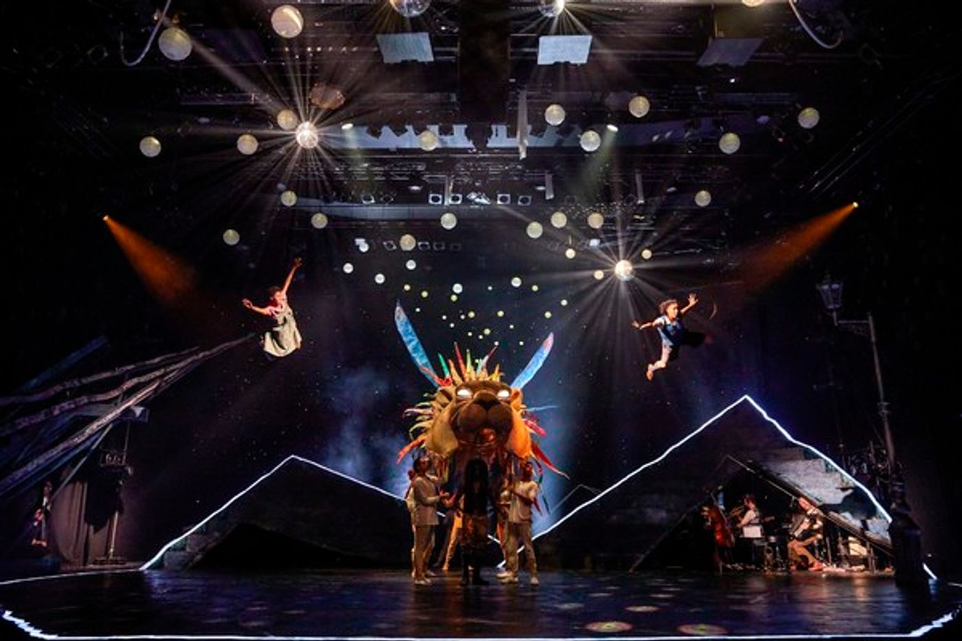 Photo Flash: Take a Look at Photos From THE LION, THE WITCH AND THE WARDOBE  at the Bridge Theatre  Image