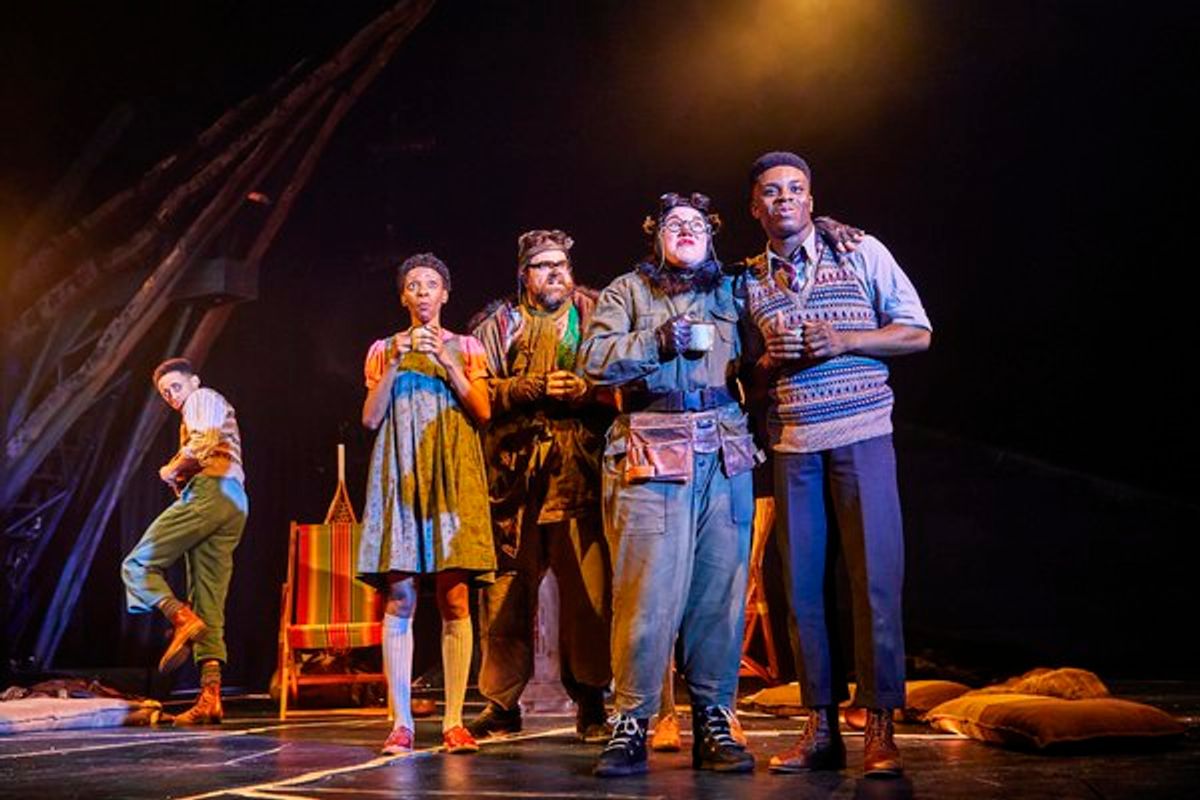 John Leader, Keziah Joseph, Dean Nolan, Beverly Rudd, Femi Akinfolarin
 at 