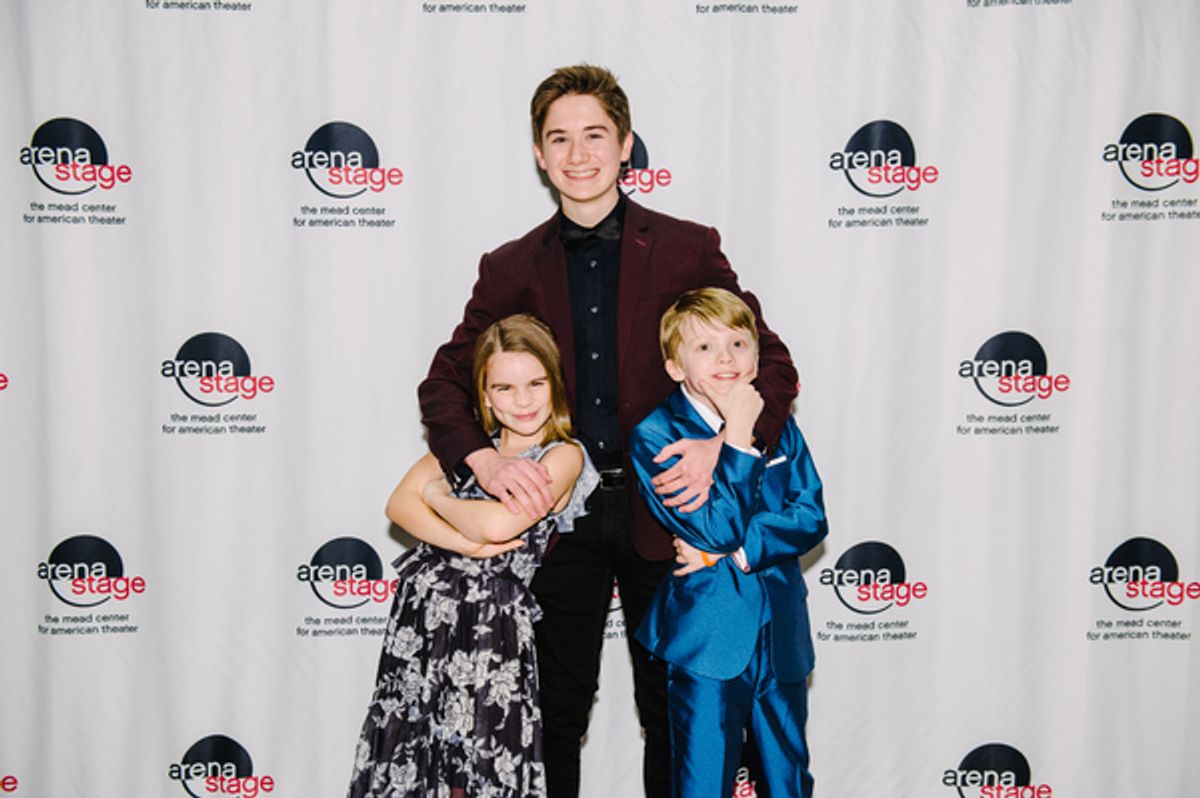 Hazel Hay, Ethan Van Slyke, Josiah Smothers  at 