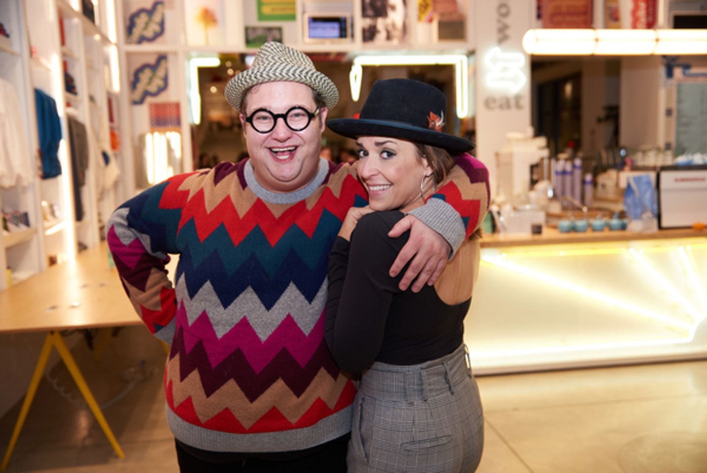 Photo Flash: Jessica Vosk and Ben Fankhauser Join JOSH SWALLOWS BROADWAY and BROADWAYSTED Live Podcasts  Image