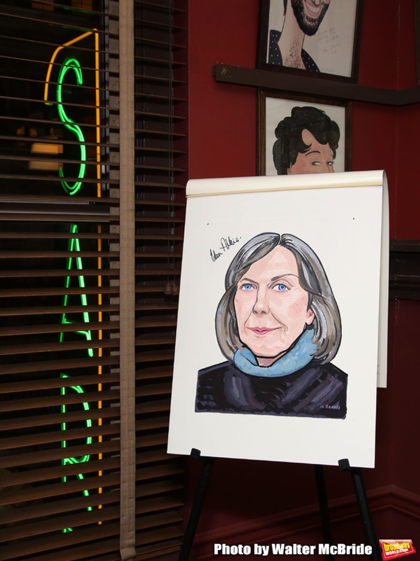 Photo Coverage: Eileen Atkins Receives Portrait at Sardi's  Image
