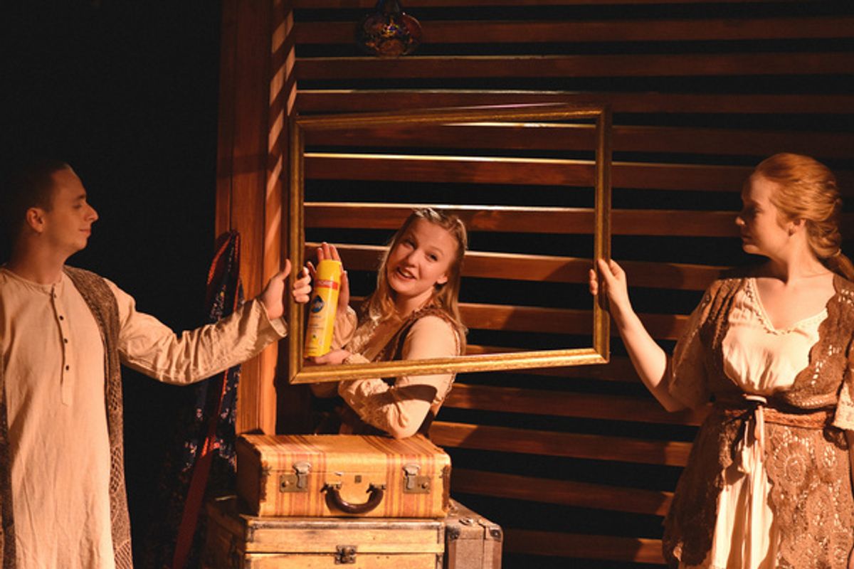 Juli n Garnik, Catherine Giddings, Lindsey Newton at 