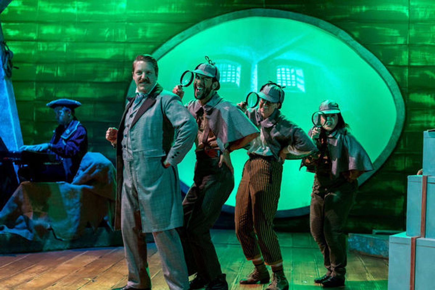 Photo Flash: First Look at AROUND THE WORLD IN 80 DAYS at Village Arts Photo Flash: First Look at AROUND THE WORLD IN 80 DAYS at Village Arts Image