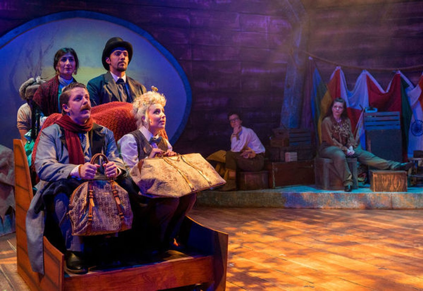 Photo Flash: First Look at AROUND THE WORLD IN 80 DAYS at Village Arts Photo Flash: First Look at AROUND THE WORLD IN 80 DAYS at Village Arts Image