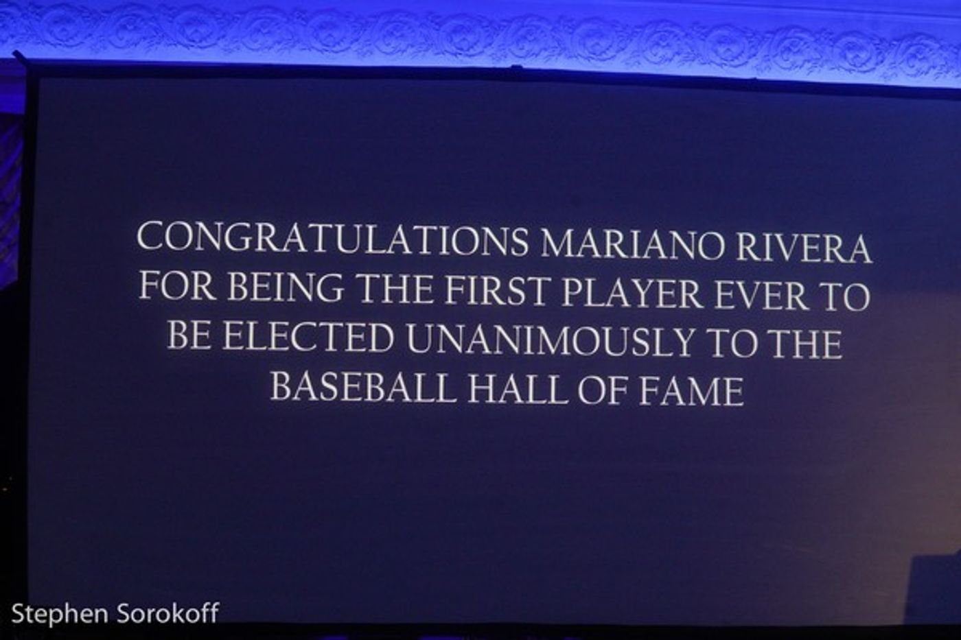Photo Coverage: Yankee Legend and First-Ballot Hall Of Famer Mariano Rivera Honored At Marina Del Rey Photo Coverage: Yankee Legend and First-Ballot Hall Of Famer Mariano Rivera Honored At Marina Del Rey Image
