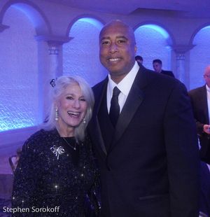 Jamie deRoy & Bernie Williams Photo