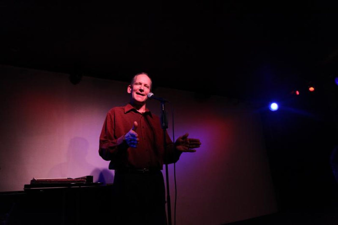 Review: Rian Keating Puts His Audience IN THIS TRAVELING HEART at Don't Tell Mama Review: Rian Keating Puts His Audience IN THIS TRAVELING HEART at Don't Tell Mama Image