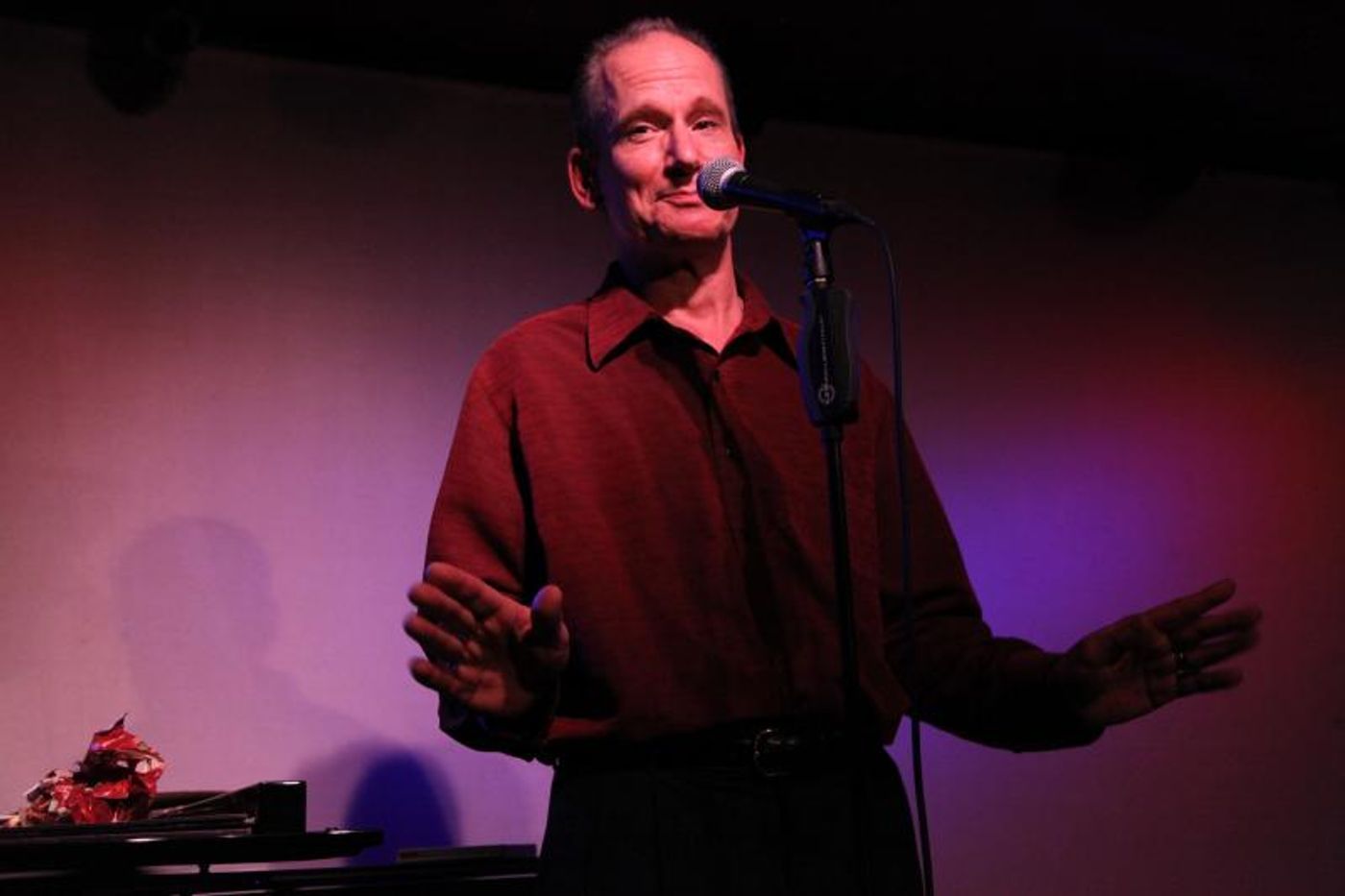 Review: Rian Keating Puts His Audience IN THIS TRAVELING HEART at Don't Tell Mama Review: Rian Keating Puts His Audience IN THIS TRAVELING HEART at Don't Tell Mama Image