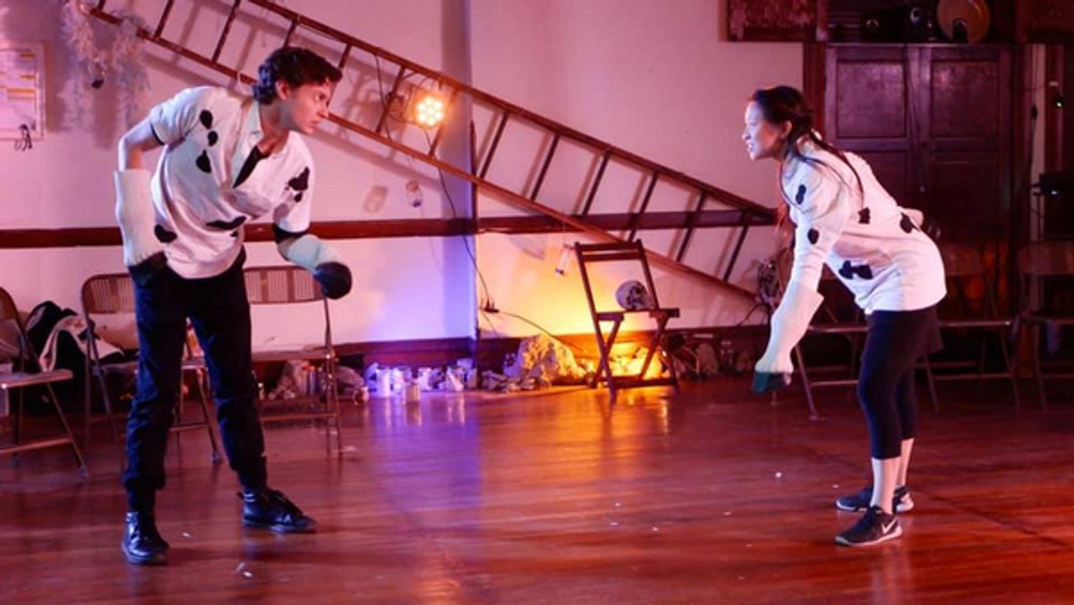 Vic Kuligoski and Sarah Lo at 