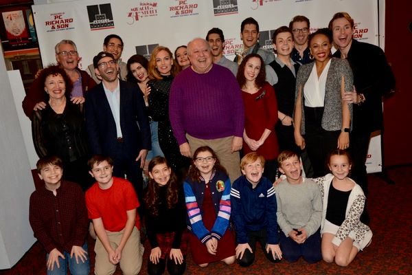 The Cast of Miracle on 34th Street that includes-Demi Alert, Zach Atkinson, Tiffan Bo Photo