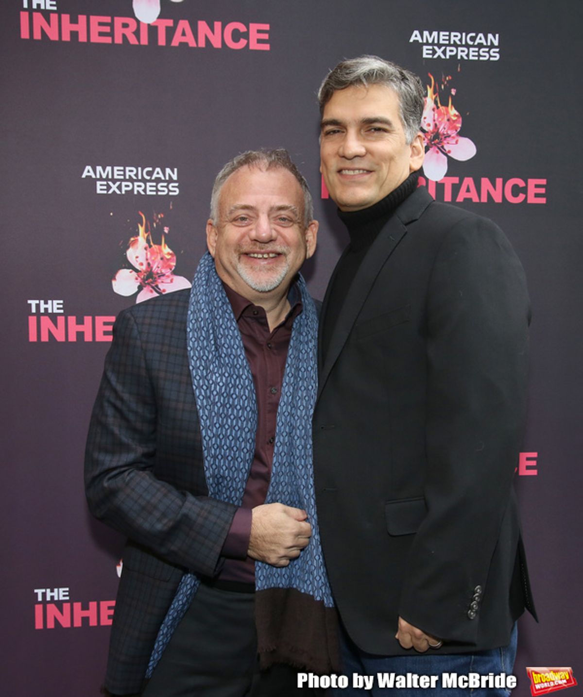 Marc Shaiman and Louis Mirabal at 