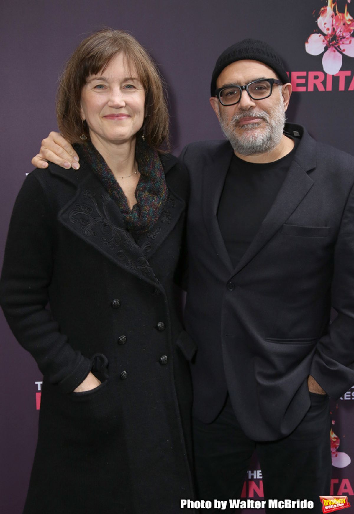 Elizabeth Doberneck and David Yazbek at 
