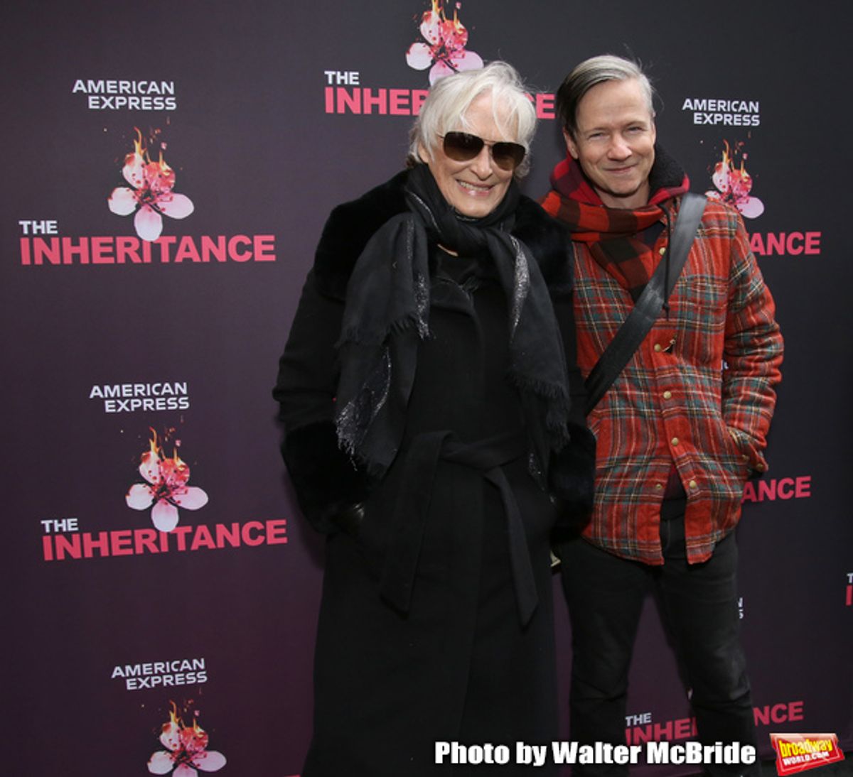 Glenn Close and John Cameron Mitchell  at 
