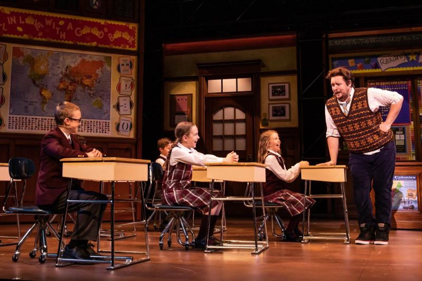 Review: SCHOOL OF ROCK Is A Heartwarming Explosion Of Youthful Energy That Reminds Us To Really Connect With The Youngsters In Our Lives  Image