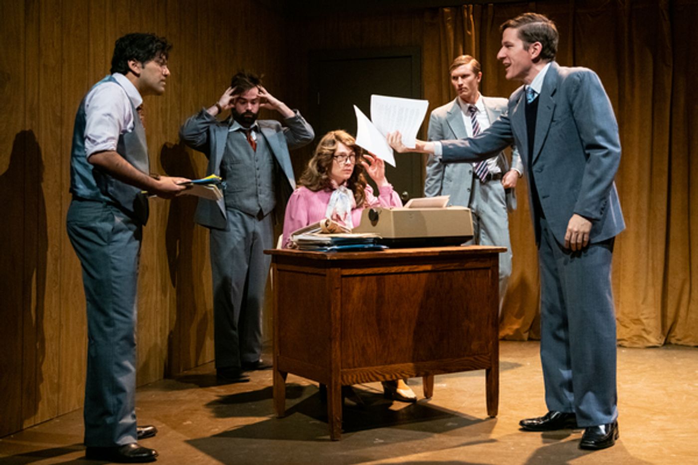 Photo Flash: First Look at CONFIDENCE (AND THE SPEECH) at Theatre Row  Image
