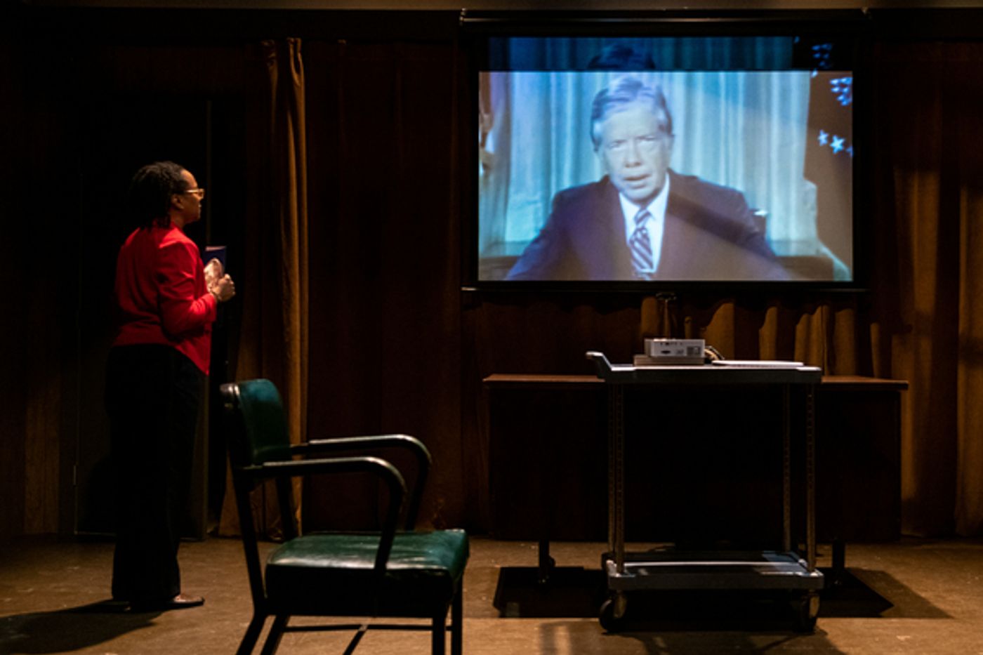 Photo Flash: First Look at CONFIDENCE (AND THE SPEECH) at Theatre Row  Image