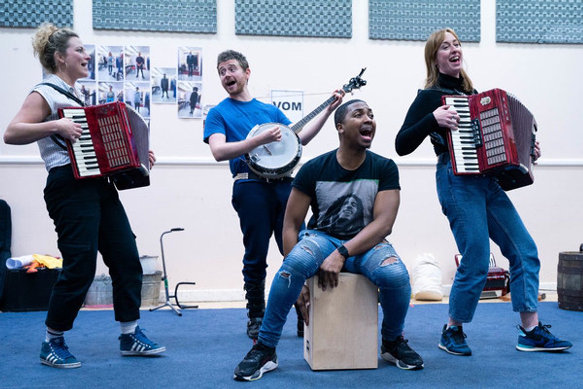 Scarlet Wilderink, Niall Ransome, Marcquelle Ward and Alice Blundell
 at 