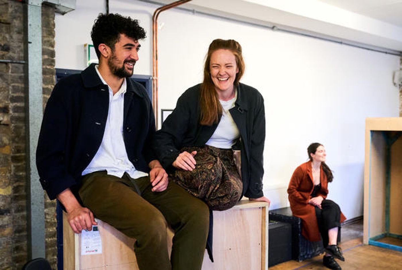 Photo Flash: Inside Rehearsal For HUNGER at Arcola  Image