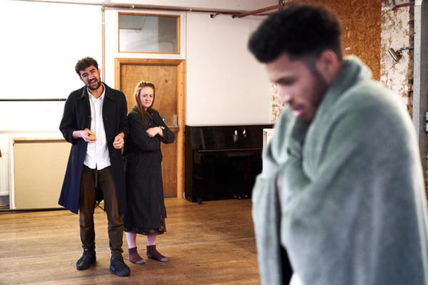 Photo Flash: Inside Rehearsal For HUNGER at Arcola  Image