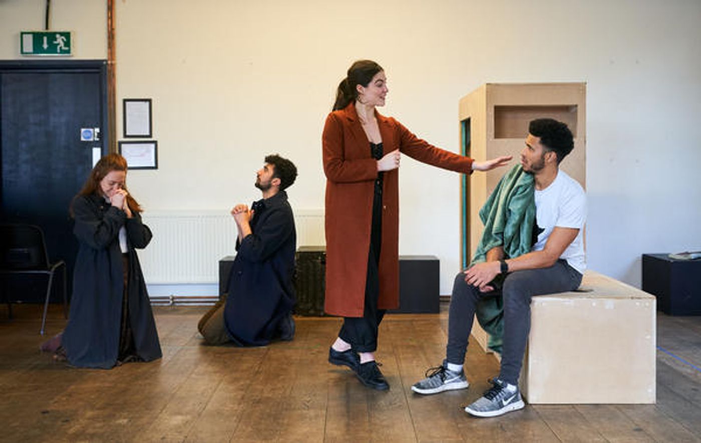 Photo Flash: Inside Rehearsal For HUNGER at Arcola  Image