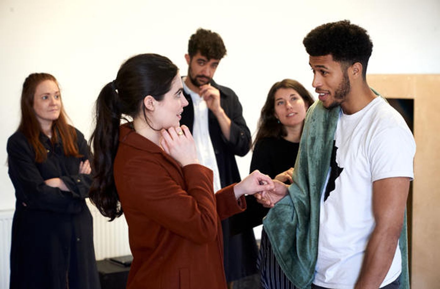 Photo Flash: Inside Rehearsal For HUNGER at Arcola  Image