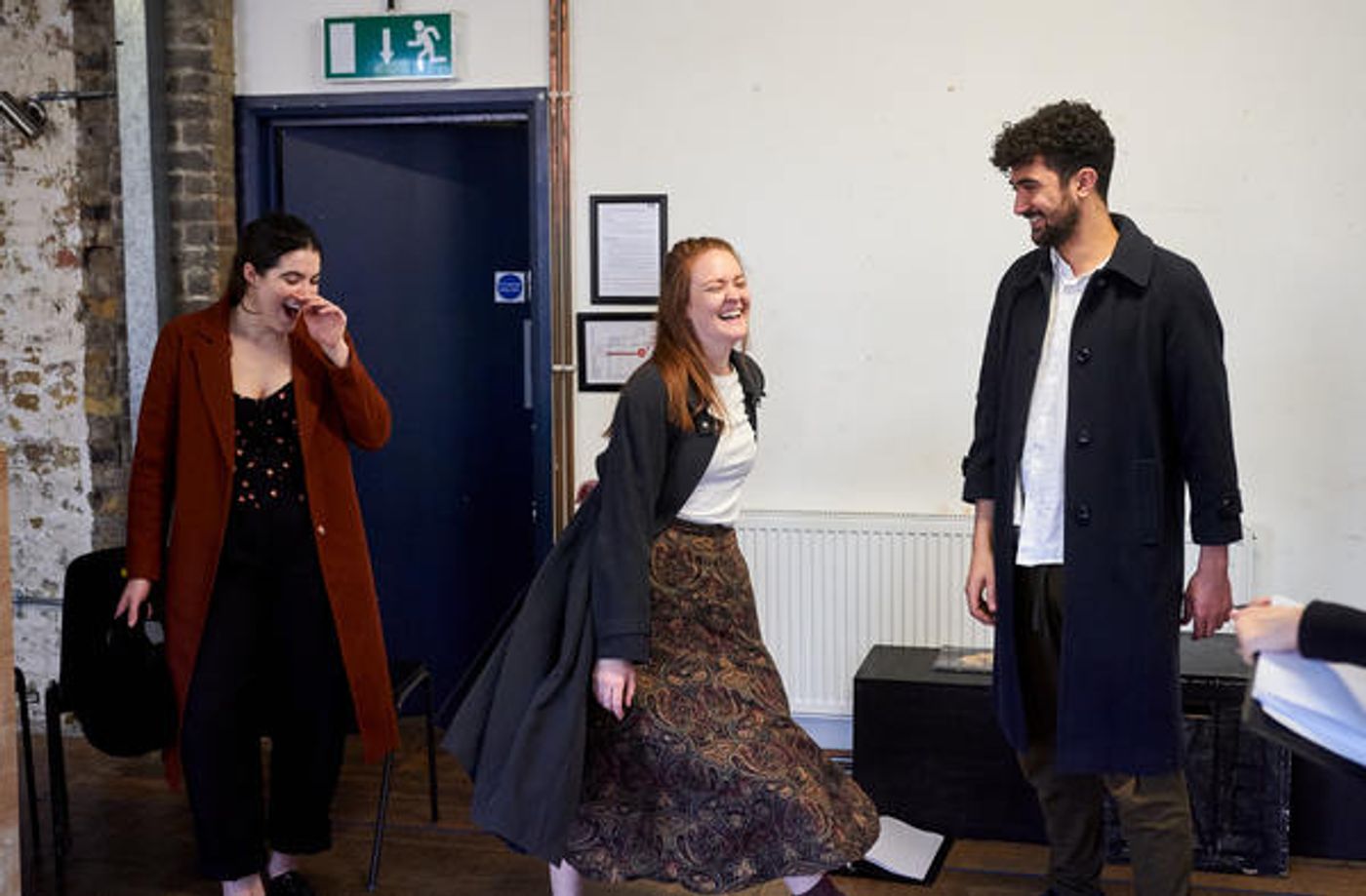 Photo Flash: Inside Rehearsal For HUNGER at Arcola  Image