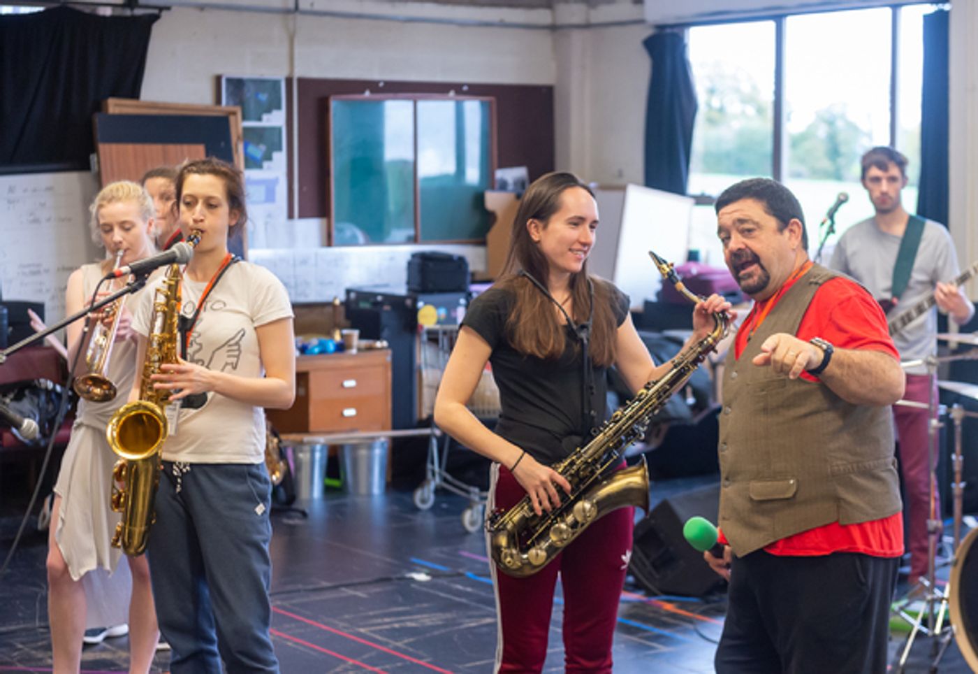 Photo Flash: Inside Rehearsal For JACK AND THE BEANSTALK at Theatr Clywd  Image