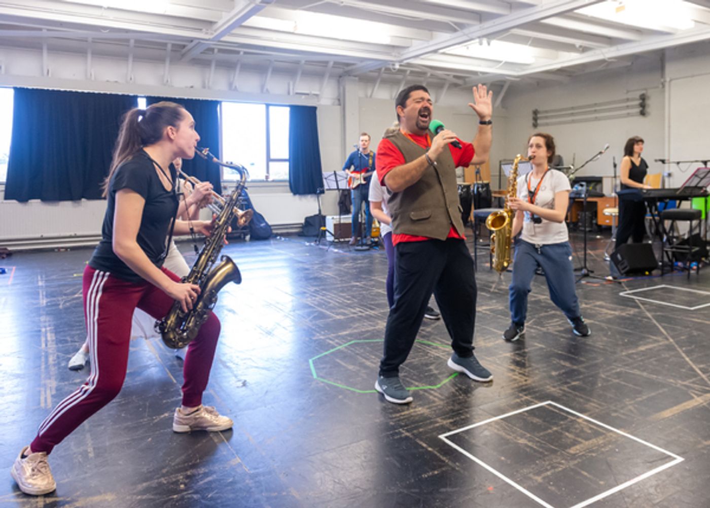 Photo Flash: Inside Rehearsal For JACK AND THE BEANSTALK at Theatr Clywd  Image