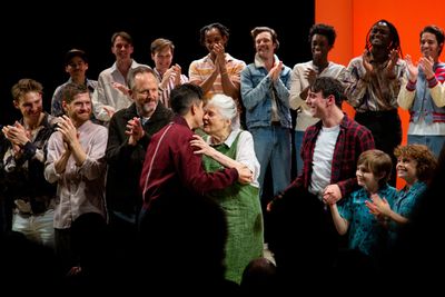 Matthew Lopez and the cast of THE INHERITANCE Photo