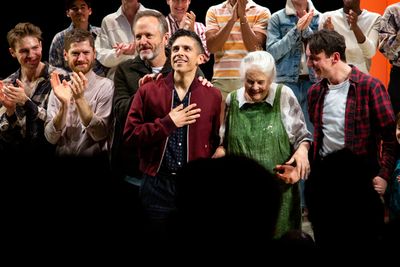 Matthew Lopez and the cast of THE INHERITANCE Photo