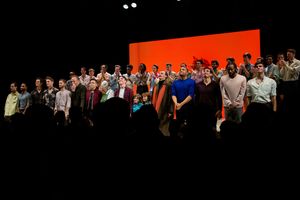Matthew Lopez and the cast of THE INHERITANCE @ BroadwayWorld Matthew Lopez and the cast of THE INHERITANCE Photo