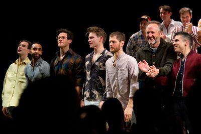 Matthew Lopez and the cast of THE INHERITANCE Photo