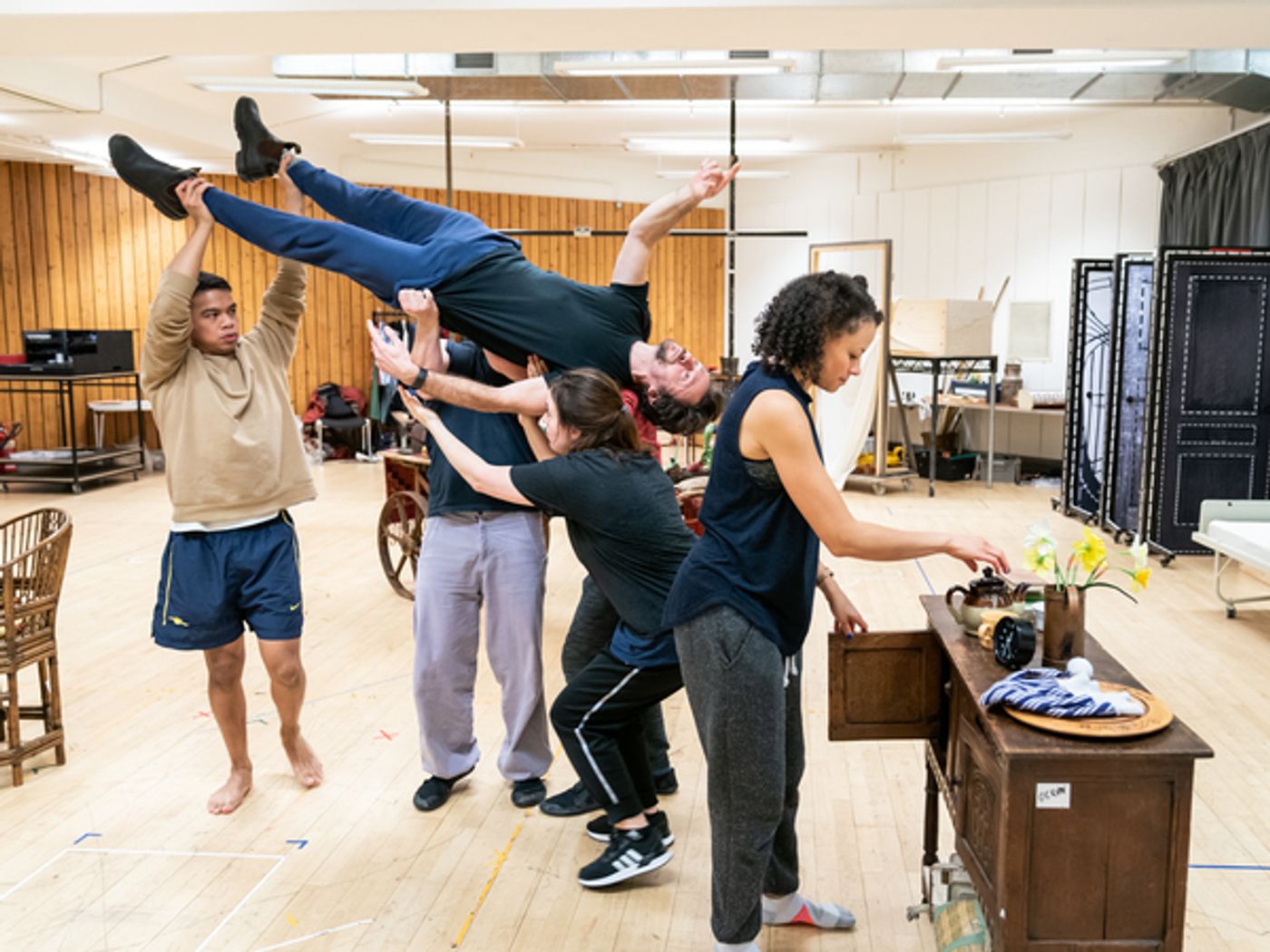 Photo Flash: Inside Rehearsal For THE OCEAN AT THE END OF THE LANE at the National Theatre  Image