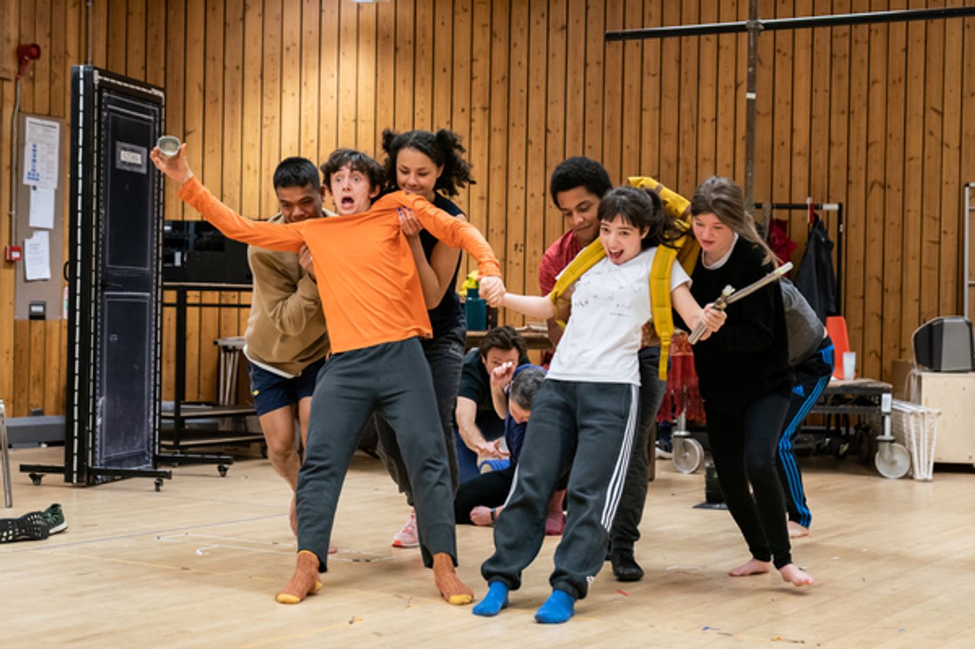 Photo Flash: Inside Rehearsal For THE OCEAN AT THE END OF THE LANE at the National Theatre  Image