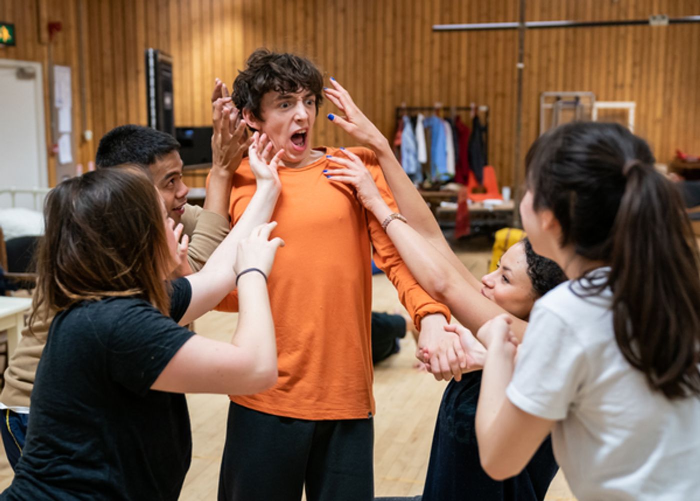 Photo Flash: Inside Rehearsal For THE OCEAN AT THE END OF THE LANE at the National Theatre  Image