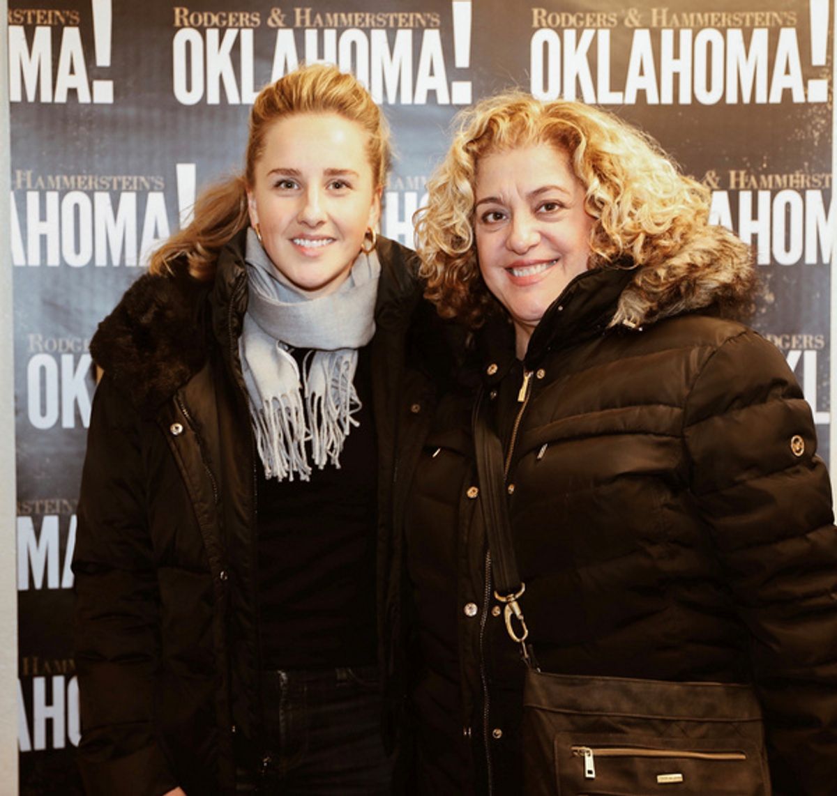 Jeanna de Waal and Mary Testa at 