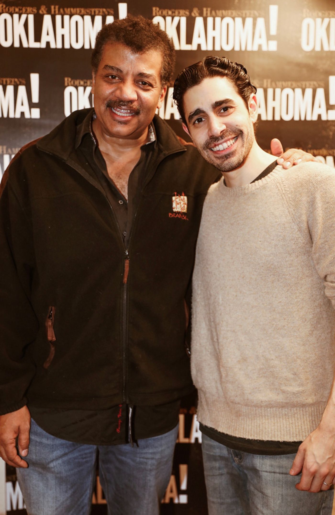 Photo Flash: Jeanna de Waal and Neil deGrasse Tyson Visit OKLAHOMA!  Image