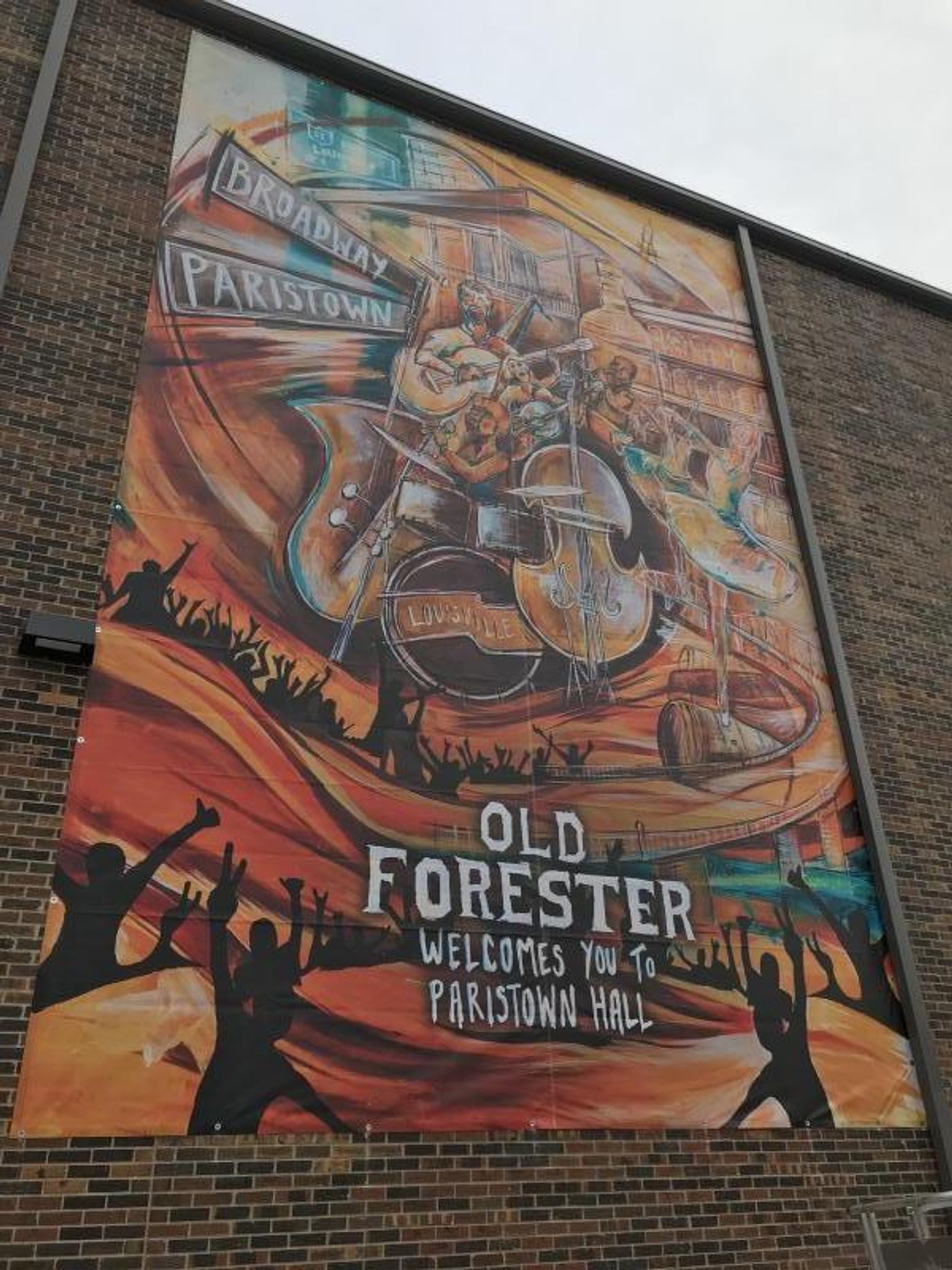 New Mural Installed Outside Old Forester's Paristown Hall  Image