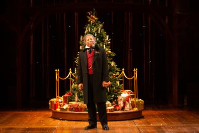 David Rainey as Scrooge Photo