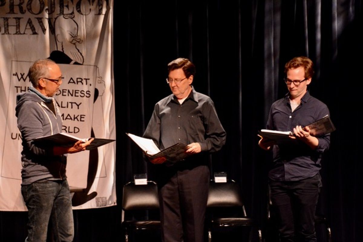 Thom Sesma, Warren Kelly and Ryan Spahn at 
