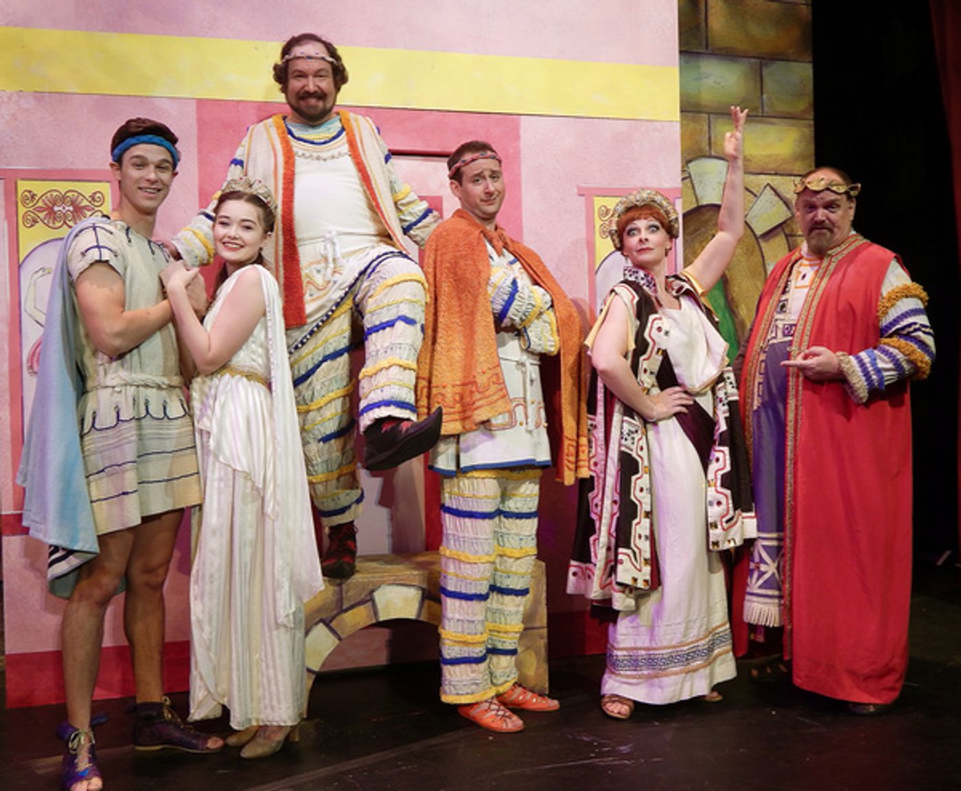 Photo Flash: First Look at A FUNNY THING HAPPENED ON THE WAY TO THE FORUM at The Kravis Center Photo Flash: First Look at A FUNNY THING HAPPENED ON THE WAY TO THE FORUM at The Kravis Center Image
