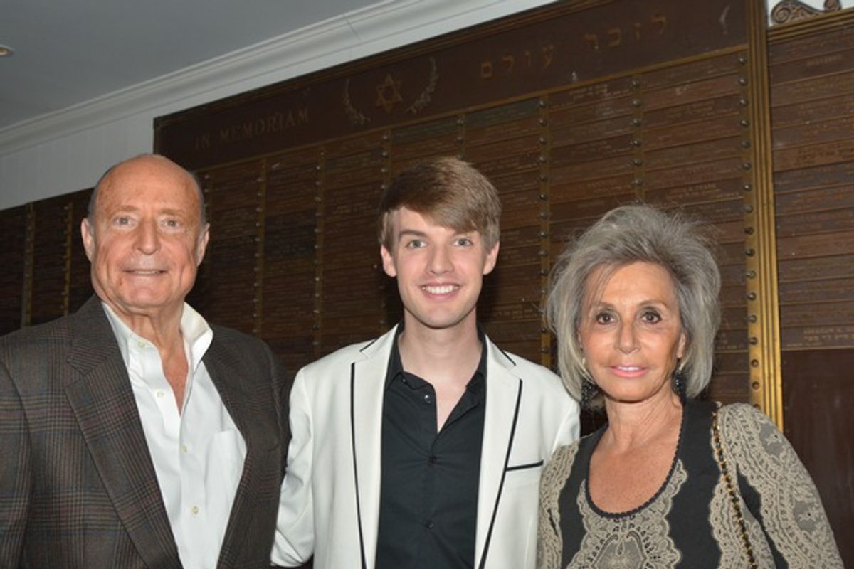 Larry Weissfeld, Mark William and Jane Shevell at 