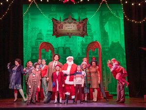 Tony Triano as Santa Claus and Cast @ BroadwayWorld Tony Triano as Santa Claus and Cast Photo