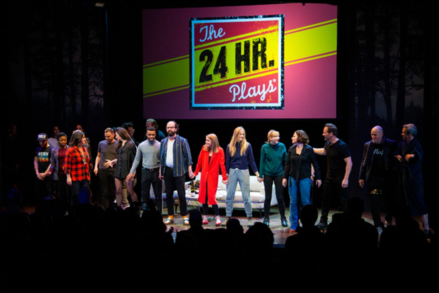 Photo Coverage: Go Inside the THE 24 HOUR PLAYS with Kathy Bates, Jesse Eisenberg & More  Image